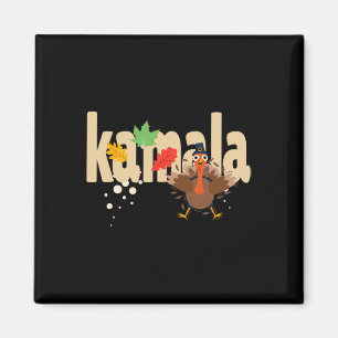 Kamala Harris Thanksgiving Turkey President Funny Magnet