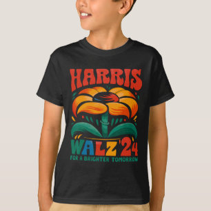 Kamala Harris Tim W 2024 Peace Lgbt Harris W Waltz T-Shirt