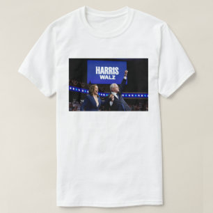 Kamala Harris Tim Walz banner  T-Shirt