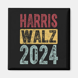 Kamala Harris Tim Walz Waltz Harris Walz Waltz 202 Magnet
