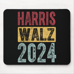Kamala Harris Tim Walz Waltz Harris Walz Waltz 202 Mouse Mat