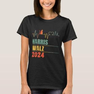 Kamala Harris Tim Walz Waltz Harris Walz Waltz 202 T-Shirt