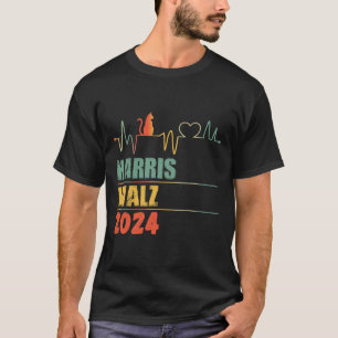 Kamala Harris Tim Walz Waltz Harris Walz Waltz 202 T-Shirt