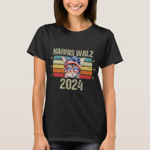 Kamala Harris Tim Walz Waltz Harris Walz Waltz 202 T-Shirt