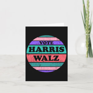 Kamala Harris Tim WAlzheimer President 2024 Card
