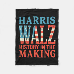 Kamala Harris Tim Wheimer For Men & Women1 Fleece Blanket