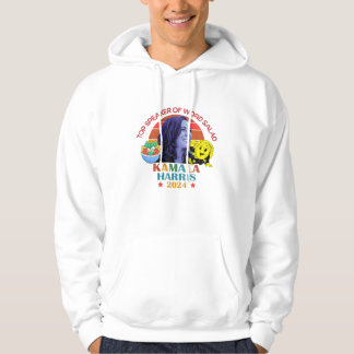 Kamala Harris Top Speaker Hoodie