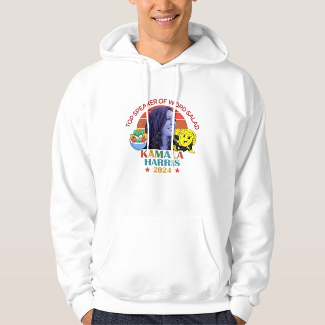 Kamala Harris Top Speaker Hoodie (Front)
