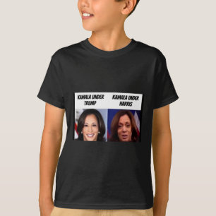 Kamala Harris Under Trump Funny Trump Supporter T-Shirt