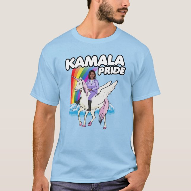 KAMALA HARRIS UNICORN PRIDE T-Shirt (Front)