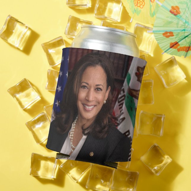 Kamala Harris US Vice President, Biden 2024 Can Co Can Cooler (In Situ Summer)
