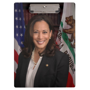 Kamala Harris US Vice President, Biden 2024 Clipboard