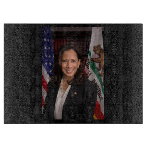 Kamala Harris US Vice President, Biden 2024 Cutting Board