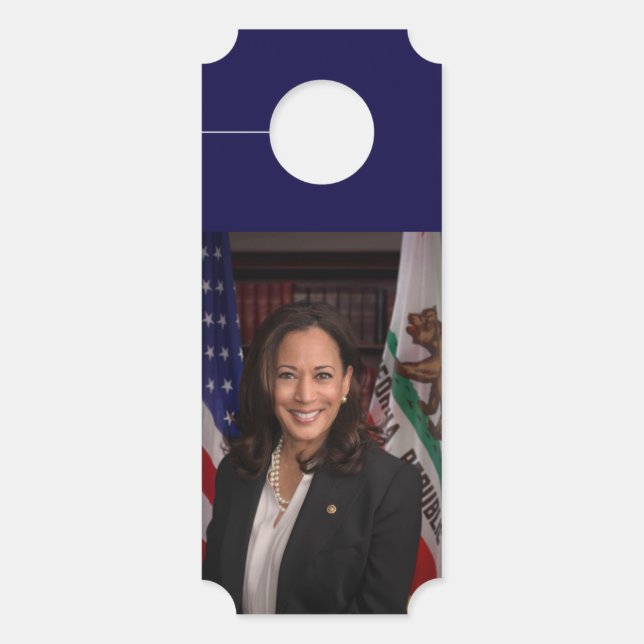 Kamala Harris US Vice President, Biden 2024 Door Hanger (Front)