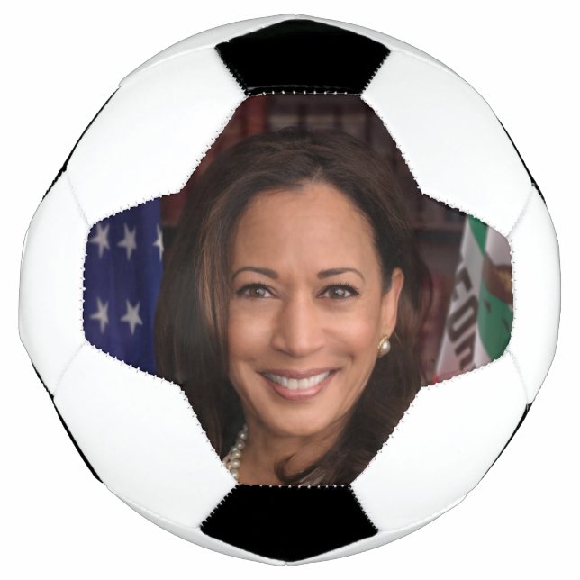 Kamala Harris US Vice President, Biden 2024 Football (Front)