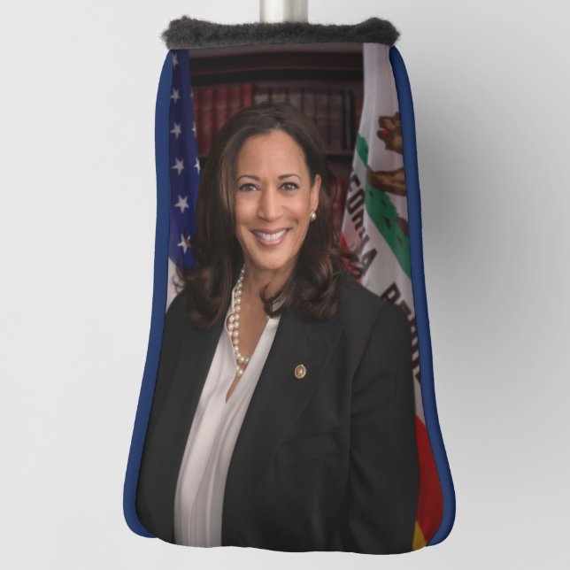 Kamala Harris US Vice President, Biden 2024 Golf H Golf Head Cover (Rotate 90)