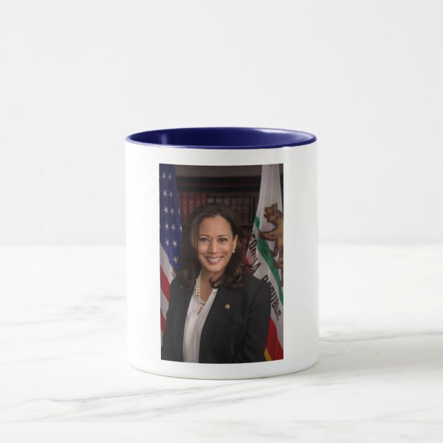 Kamala Harris US Vice President, Biden 2024 Mug (Center)