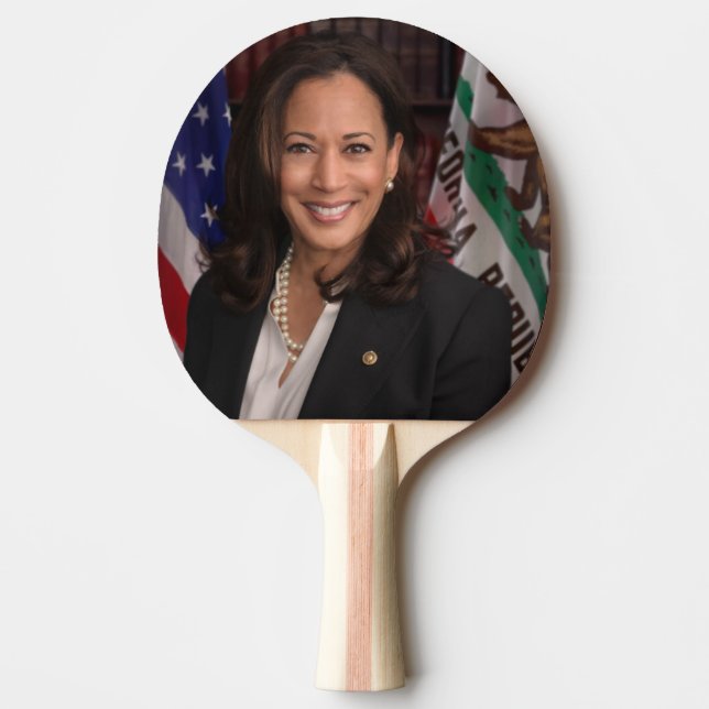 Kamala Harris US Vice President, Biden 2024 Ping Pong Paddle (Front)