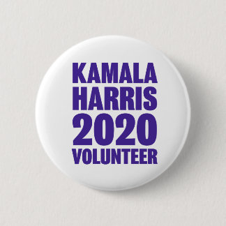Kamala Harris Volunteer 2 inch Round Button