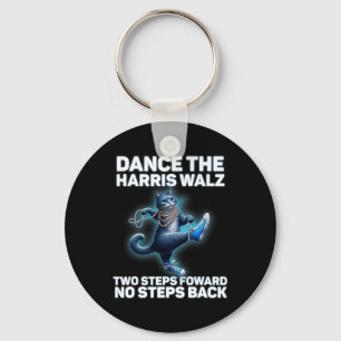Kamala Harris W 2024 Waltz Dance 2 Steps Forward N Key Ring