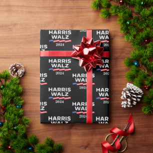 Kamala Harris Walz 2024 Wrapping Paper