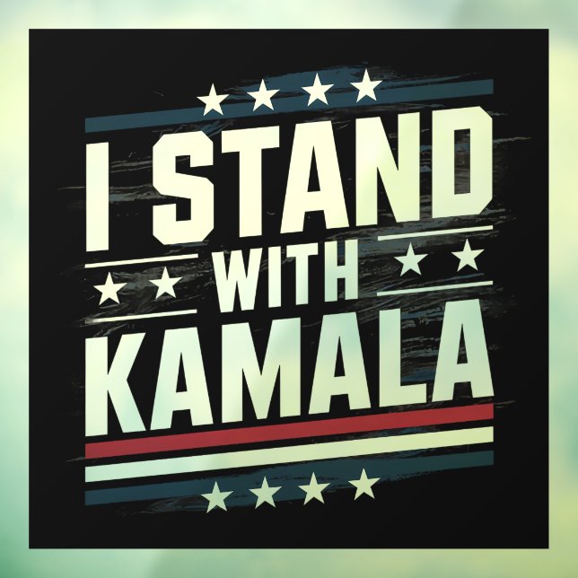 Kamala Harris Window Cling (Sheet 3)