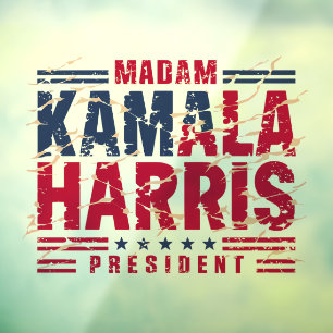 Kamala Harris Window Cling