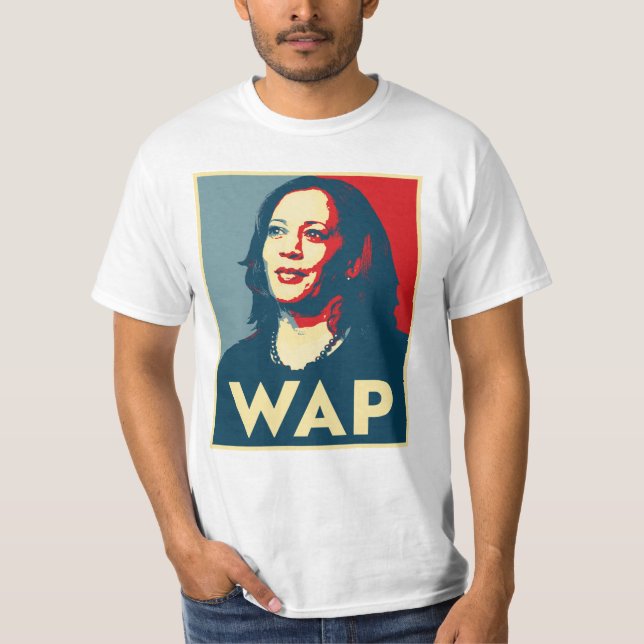 Kamala Harris: Woman As President T-Shirt (Front)