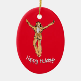 Kamala Holiday Ornament