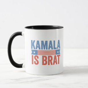 Kamala is Brat Democracy Election 2024 Mug