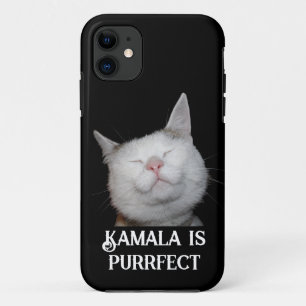 Kamala is Purrfect iPhone 11 Case