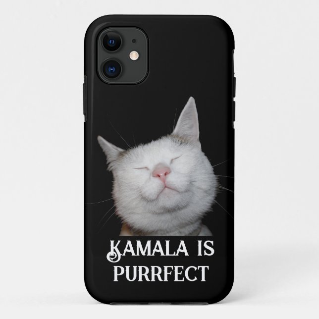 Kamala is Purrfect  Case-Mate iPhone Case (Back)