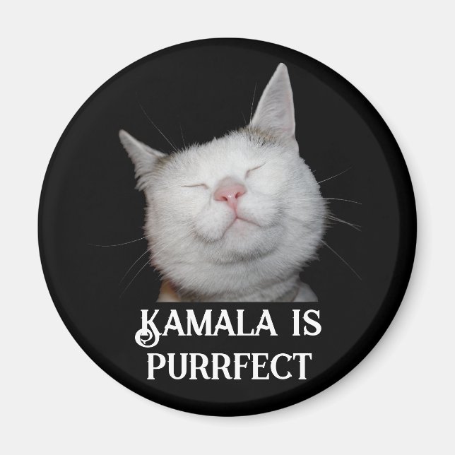 Kamala is Purrfect  Magnet (Front)
