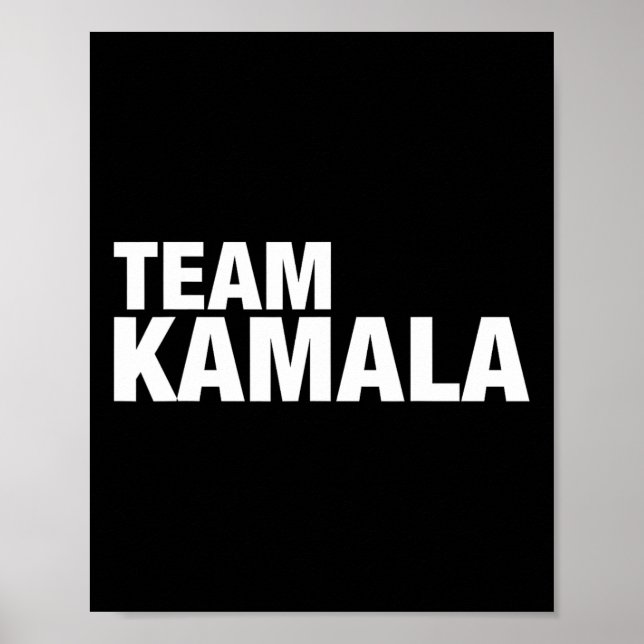 Kamala Kamala Harris For President  Poster (Front)