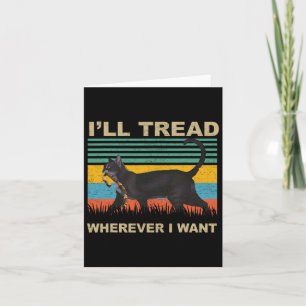Kamala Lady Cat 2024 I'll Tread Wherever I Want 1 Card