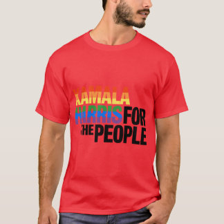 Kamala LGBT Sticker Kamala For the People 2026 Gay T-Shirt