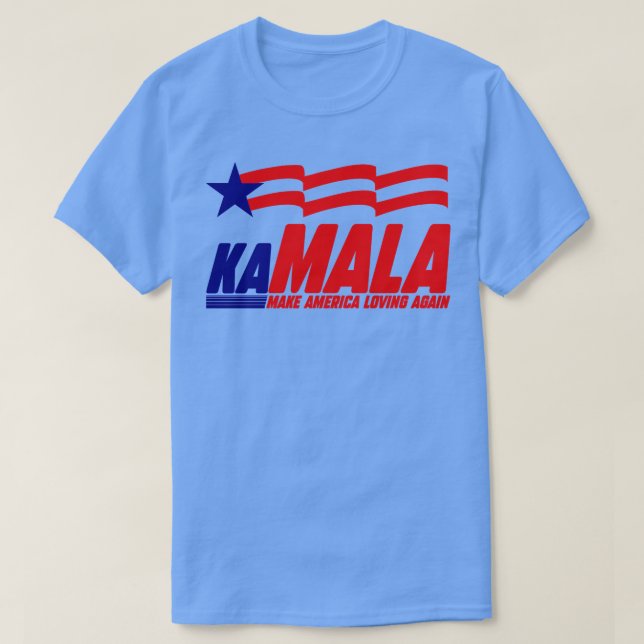 KAMALA Loving Again T-Shirt (Design Front)