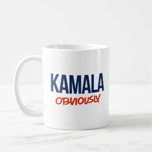 KAMALA OBVIOUSLY COFFEE MUG