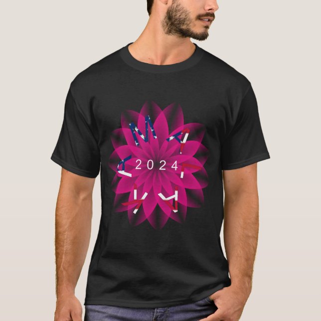 Kamala Patriotic Lotus UNISEX  T-Shirt (Front)
