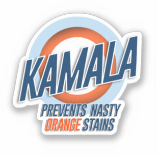 Kamala Prevents Nasty Orange Stains