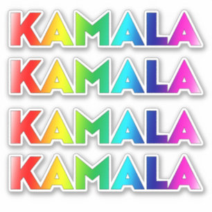 "Kamala" Pride lgbtq lgbt rainbow flag colours