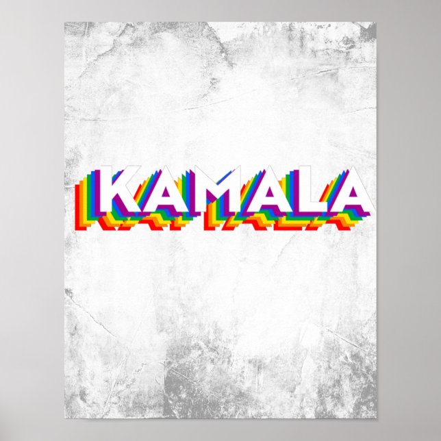 Kamala Retro Pride Poster (Front)