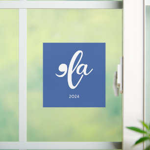 Kamala Say Her Name 2024  Window Cling