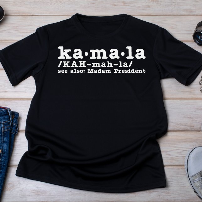 Kamala See Also: Madam President Phonetic T-Shirt (Creator Uploaded)