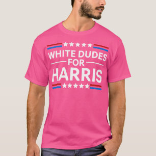 Kamala Shirt White Dudes For Kamala 2024