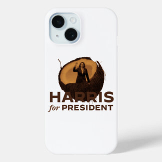 Kamala the Coconut Queen iPhone 15 Case