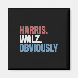 Kamala W Obviously 2024 Harris Waltz 2024 Election Magnet