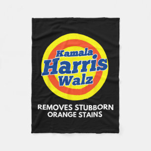 Kamala Walz 2024 President Kamala-harris Fleece Blanket