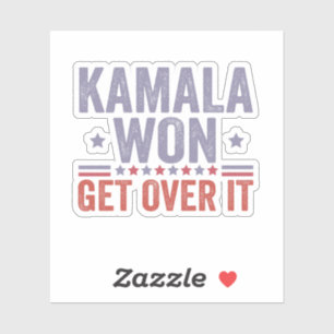 Kamala Won Get Over it Harris Walz Election 