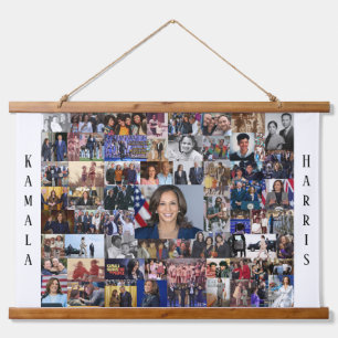 Kamala Wood Topped Wall Tapestry